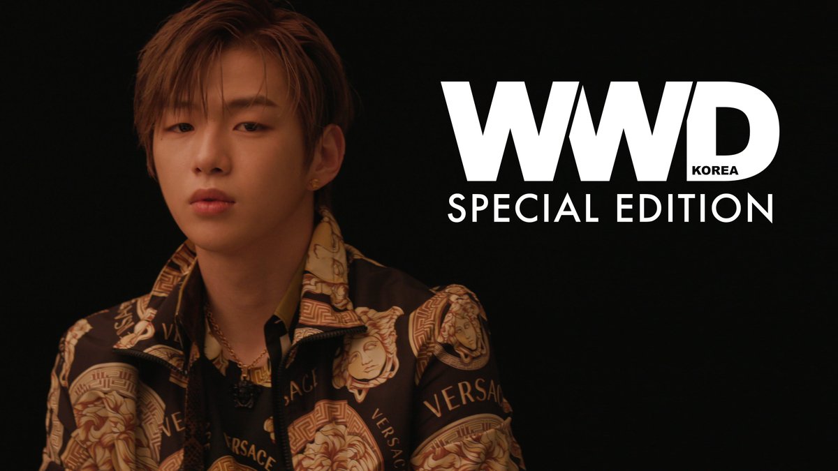 wwdkorea's tweet photo. 5월 25일 발매되는 WWD 코리아 스페셜 에디션 커버의 주인공은 강다니엘입니다. 베르사체와 함께한 강다니엘의 화보 촬영 비하인드 영상을 선공개 합니다!🥰
#강다니엘 #KANGDANIEL #WWD코리아 #WWD 
https://t.co/5Wme6XpAVq https://t.co/fcfmIa40Xa