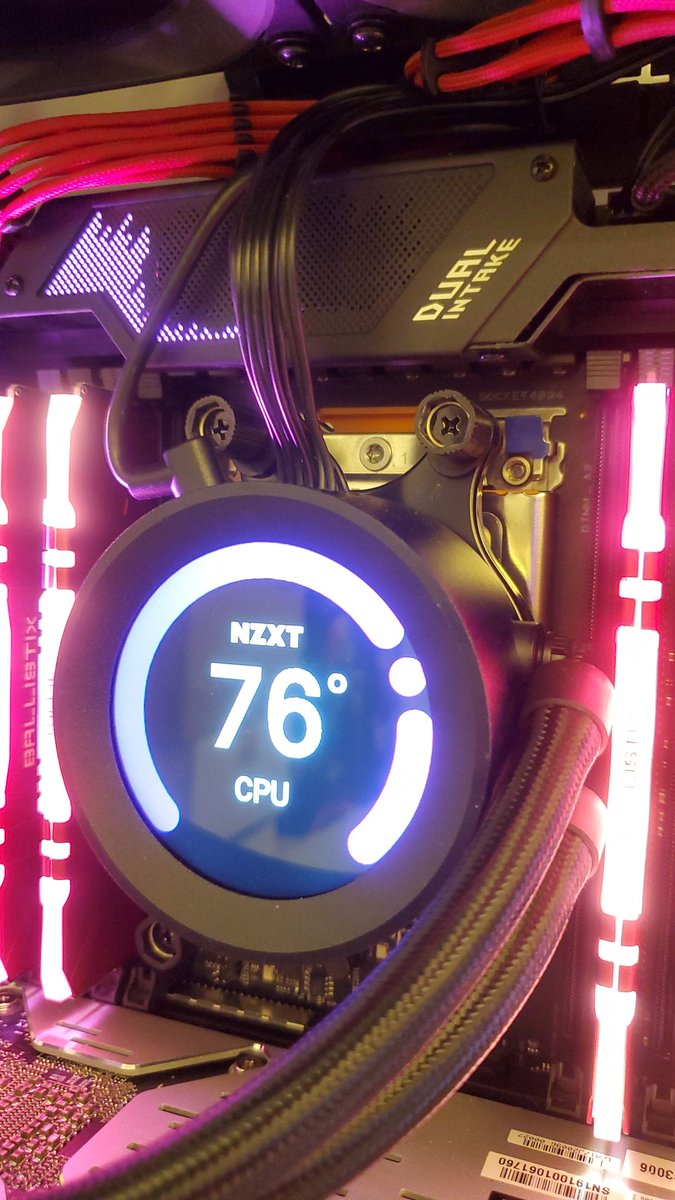 Looking at the temperature different on my Ryzen Threadripper 3970x. This is NZXT Z73 on TRX40 socket. That's the the difference between inner core (The I/O die) and outer core.