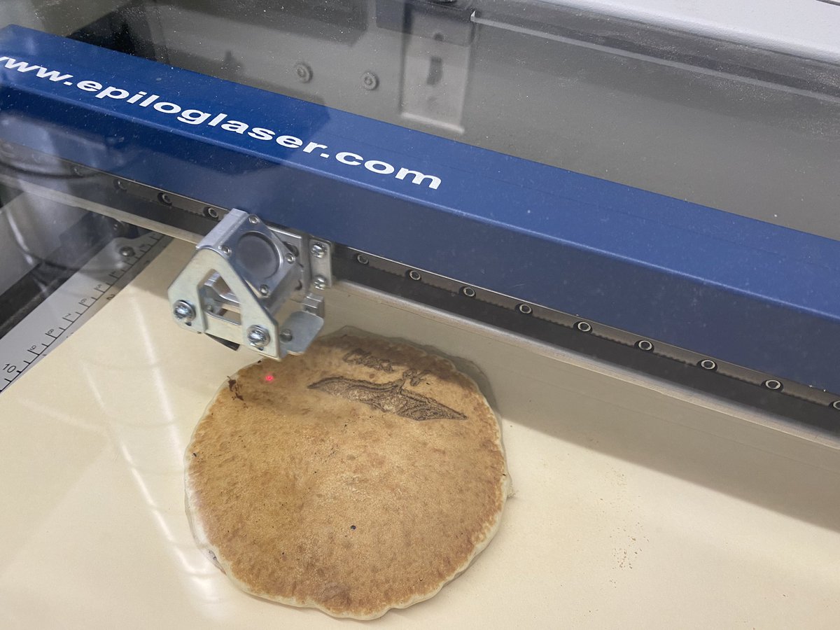 Thank you <a href="/ChrisCakesKC/">Chris Cakes</a> for tearing our graduates to delicious pancakes! We hope you enjoyed the laser engraving! #TBW #ClassOf2021   <a href="/BL_CTE/">Basehor-Linwood CTE</a> <a href="/blschools458/">USD 458</a>