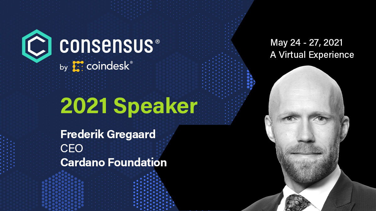 Cardano_CF's tweet photo. ⏰ Only a few days to go! Join our CEO @F_Gregaard as he discusses the crypto’s mainstream adoption through NFTs, ETFs, central bank digital currencies and more.
Don't forget to register! https://t.co/JJeQAqaM8r
#Consensus2021 @CoinDesk https://t.co/8elxcCAk77