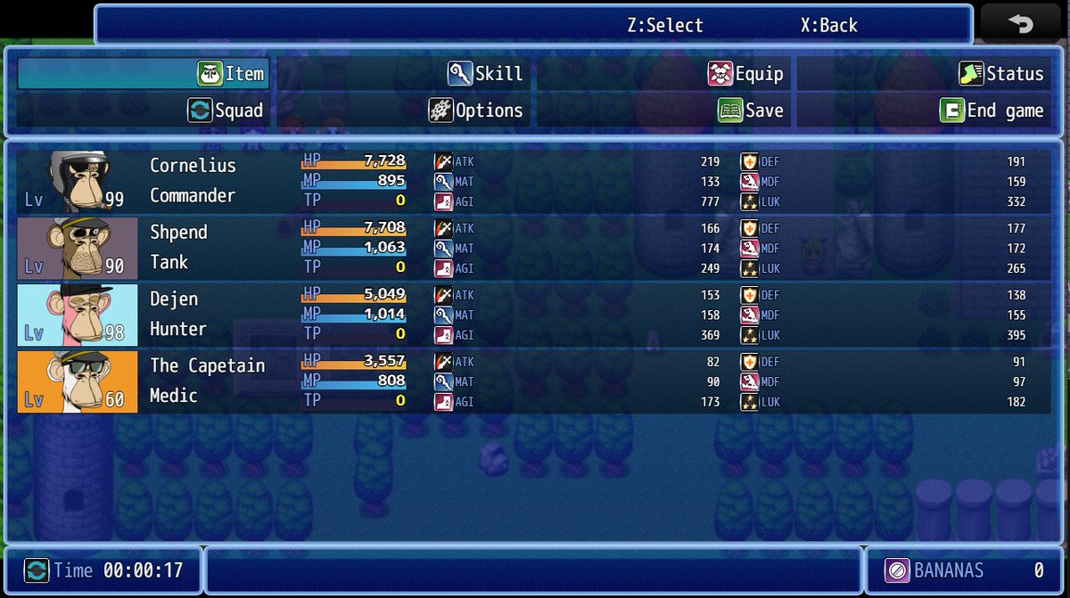 battleapes's tweet photo. [006]
Yes this is true! While taking breaks from working on the battle engine, I've been making tweaks here and there on the UI to appeal to you number-crunching stat lovers 🦧

I also want to thank the BAYC community for being the most supportive groups out there!

APE STRONG https://t.co/tJSgxtZxCk