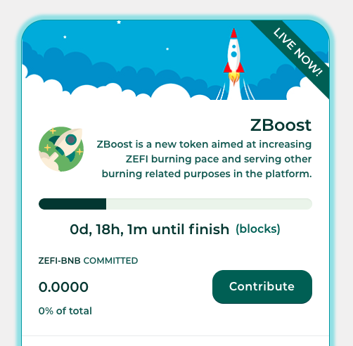 archxbio's tweet photo. 🌟IFO started on #ZEFI!
🚀 #ZBOOST is a deflationary token that gets burned with every transaction.
1️⃣ Stake ZBO-BNB, earn ZEFI
2️⃣ Stake ZBO-ZEFI, earn ZEFI
🔥 https://t.co/CDRJJsoZqD
#BinanceSmartChain #BSC #BNB #DeFi https://t.co/qWUgea5Giq