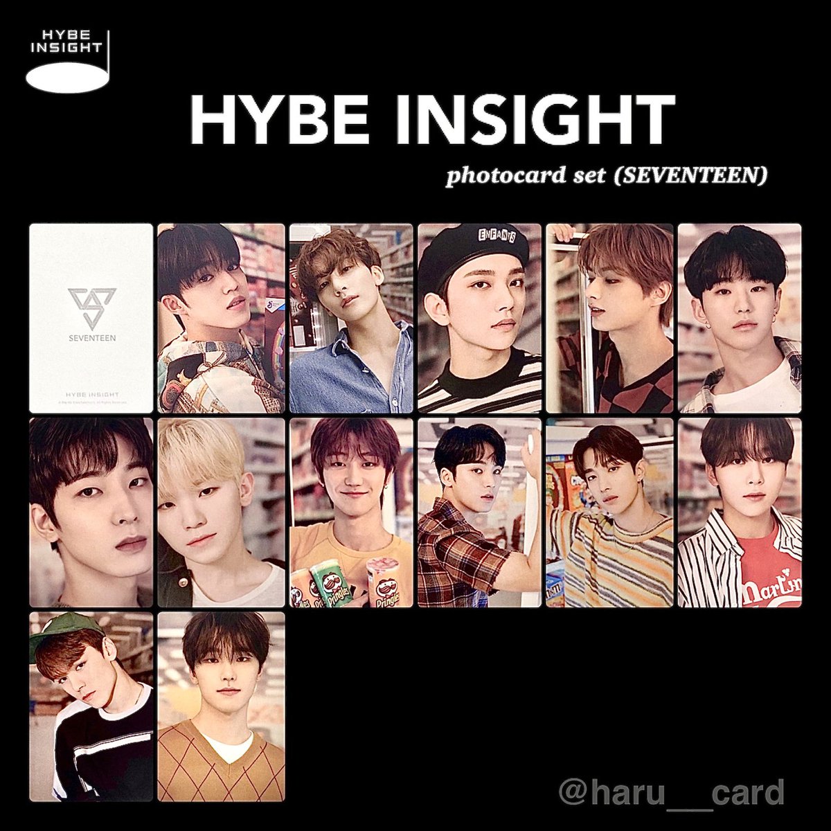 店内全品ポイント2倍!! hybe insight seventeen ウォヌ セット トレカ