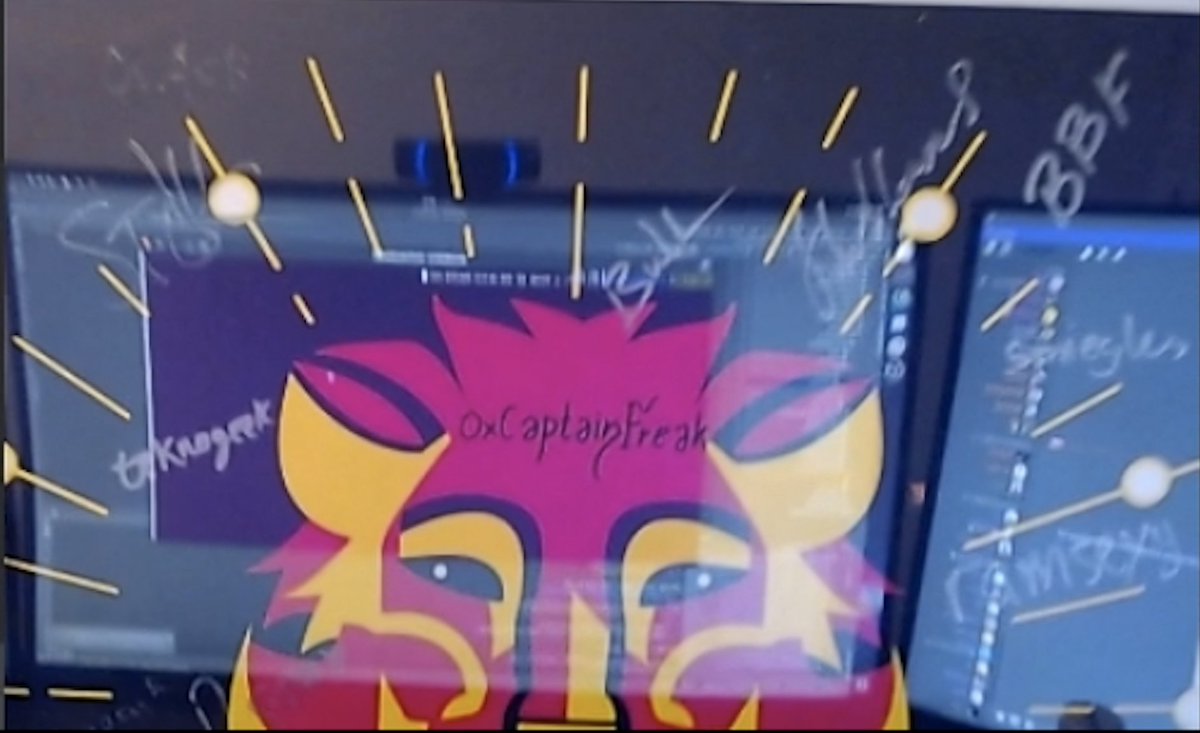 Was hanging out with <a href="/d0nutptr/">d0nut 🦀</a> on twitch stream. It was quick trip down to memory lane when d0nut reminded me of H1-65 LHE signed poster. Awesome location, vibes and cool bugs!

Good times.