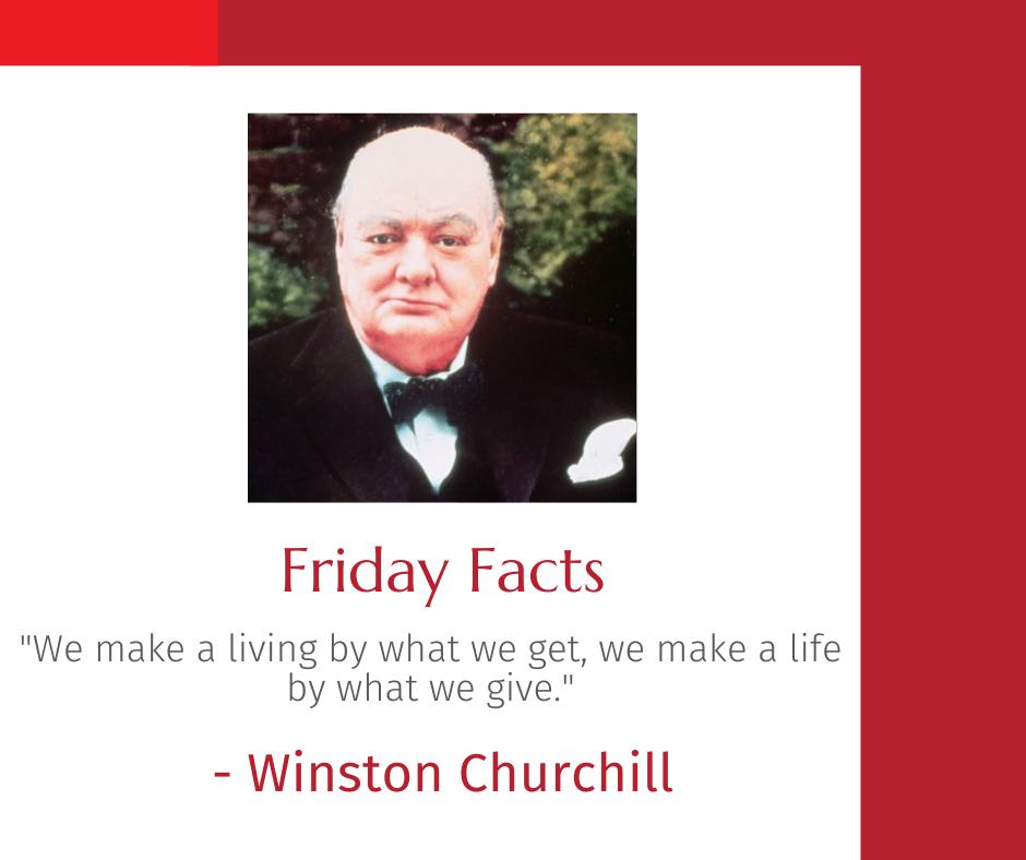 ClubGita's tweet photo. In today's Friday Facts, let's look at this inspiring quote by one of the greatest statesmen of the 20th century, Mr Winston Churchill.
#GitaClub #Fridayfacts #Altruism #Persistence #Sacrifice #Leadersoftomorrow https://t.co/WaMMyeHRsA