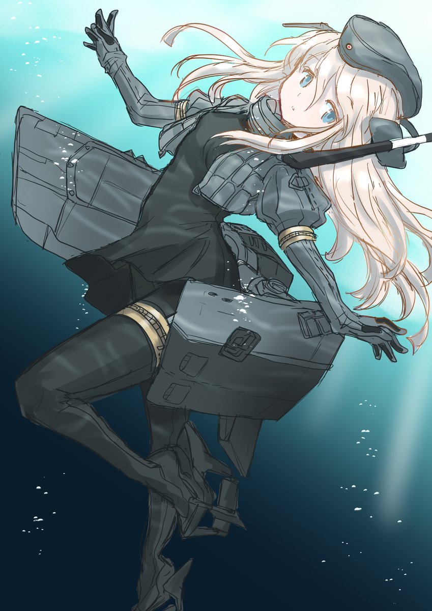 U-511(艦これ) 「ゆーちゃん描きました
今回のイベ潜水艦出番多いですね
ウチでも58たちのレベルが」|ふじのイラスト