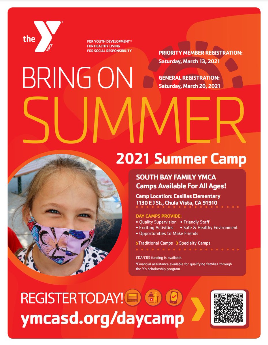 CVESDphysed (@cvesdphysed) on Twitter photo Looking for a summer camp experience for your child(ren)? Check out <a href="/YMCASanDiego/">YMCA San Diego</a>'s day camps! Looking for a summer camp experience for your child(ren)? Check out <a href="/YMCASanDiego/">YMCA San Diego</a>'s day camps!