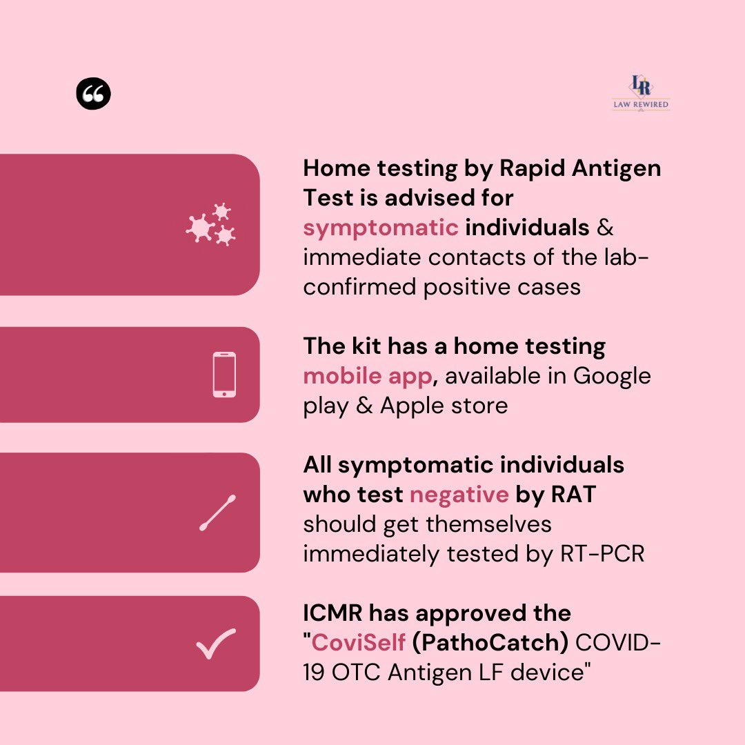 ChildAwarePro's tweet photo. Now you can test for COVID-19 at home. ICMR approves Mylabs’s self-use kit Coviself. 

Swipe left to know more ! 

#childawarenessproject #icmr #selftestkit #covid_19 #covid #indiafightscorona https://t.co/ZEVg9NUb5I