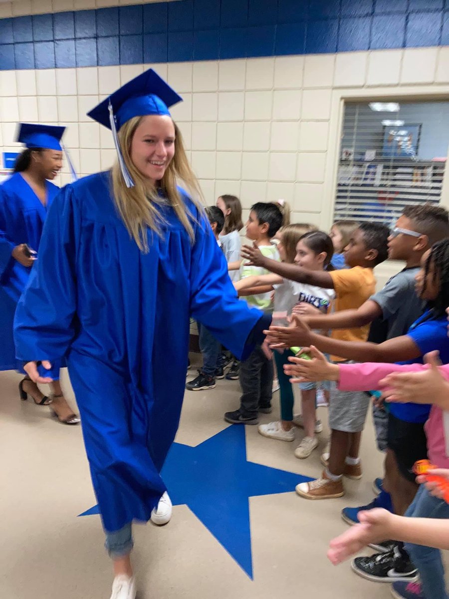 chguidance's tweet photo. The diplomas are ready. The seniors have “walked” through the halls and said their farewells. The stage is set. Graduation for the Class of 2021 is here - see you at 7 at the @SFASU William R. Johnson Coliseum! #CHblue https://t.co/qNnZGnBmye