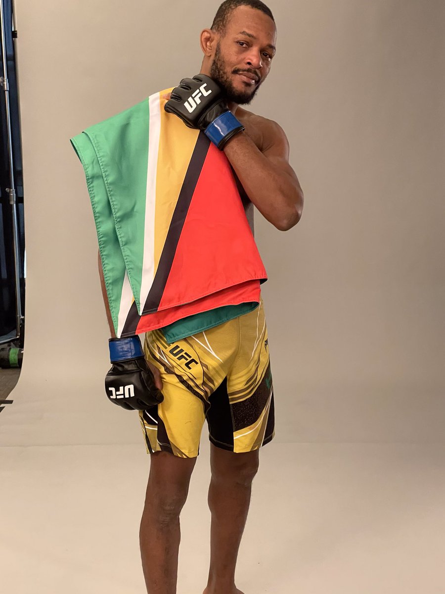 Photo shooting for my first #UFC fight. 👊🏿