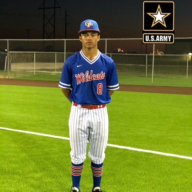 Riosportslive's tweet photo. Rio Sports Live recognizes our US Army player of the game. @GPWildcatBsbl Malachi Lott pitched a complete game  shutout with 12 strikeouts and was 1-for-3 at the plate, in a win over CC Carroll 7-0. The WildCats sweep the series and advance to the Sweet 16. #RSLBaseball https://t.co/wD7LUIgZX7