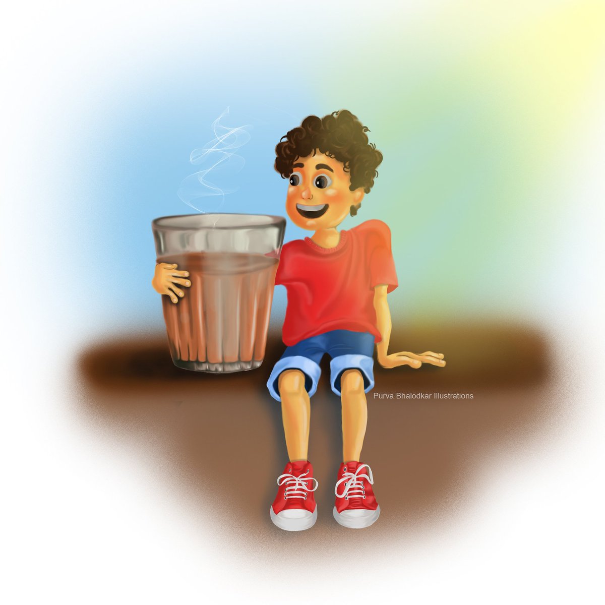 purva_bhalodkar's tweet photo. Happy International Tea Day☕️
Tea चा दिवस❤️
#tea #love #beverages #loveforchai #chahapremi #happyinternationalteaday #teaday21 #digitalillustrations #illustrations #sketching #photoshop #conceptart #conceptartist #charecterdesign #charecter #purva_bhalodkar #apurv_arts https://t.co/3Fei8r887m