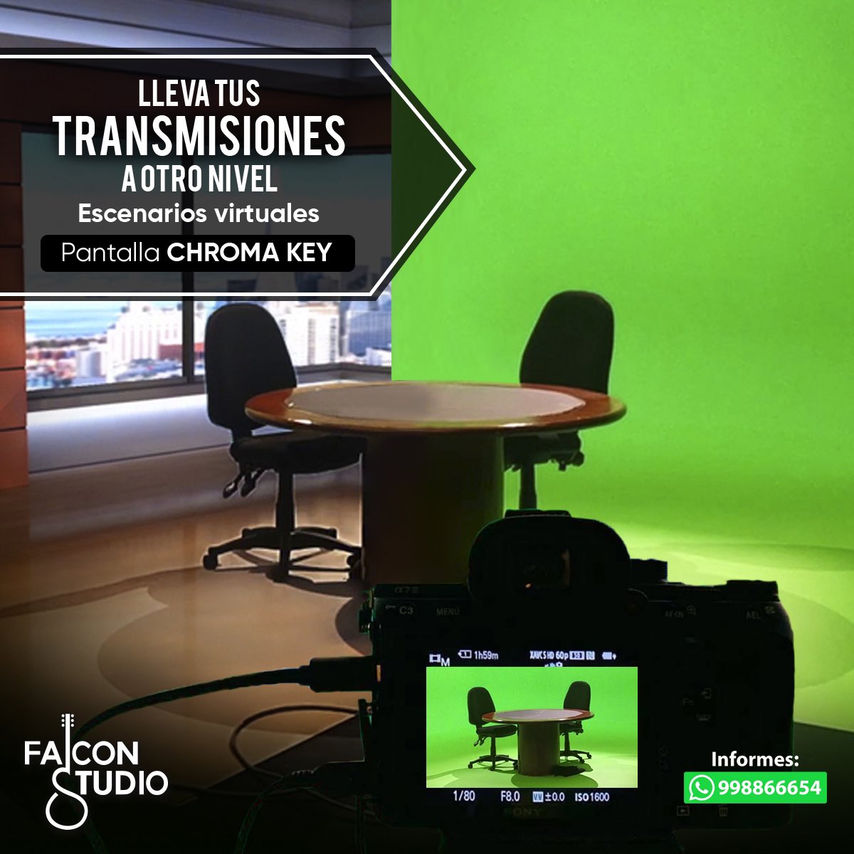 FalconStudio's tweet photo. 🔴ON AIR 🎥
💻 Eventos Live Stream 
📌Conéctate virtualmente de forma profesional y segura 🎥🎚
✅ Eventos Empresariales.
✅ Conferencias.
✅ Conciertos Virtuales.
✅ Stand Up. 
✅ Entrevistas.
✅ Presentación de productos. 
✅ Master Class.
✅ Broadcast Business. 
📲998866654 https://t.co/t0p6t0b5uW