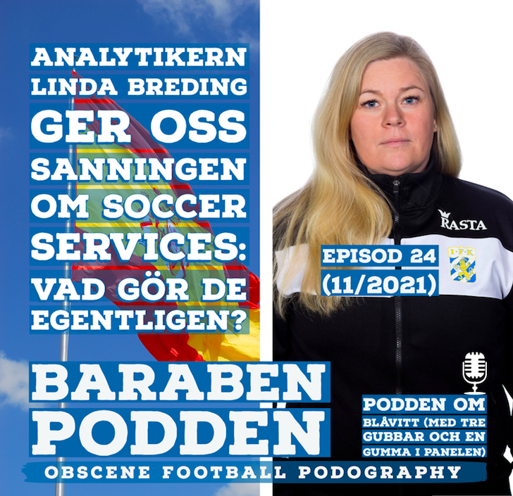 GOMORRON GÖTEBORG! #BaraBenPodden är tillbaka. Blåvitts förre analytiker <a href="/Bredings/">Linda Breding</a> joinar panelen denna gång när vi reder ut:
1. Bör Rolle Nilsson få sparken?
2. Vad gör Soccer Services egentligen?
3. Varför blev Stahres byxor bruna?

LYSSNA HÄR: open.acast.com/shows/5ed0cac2… #ifkgbg