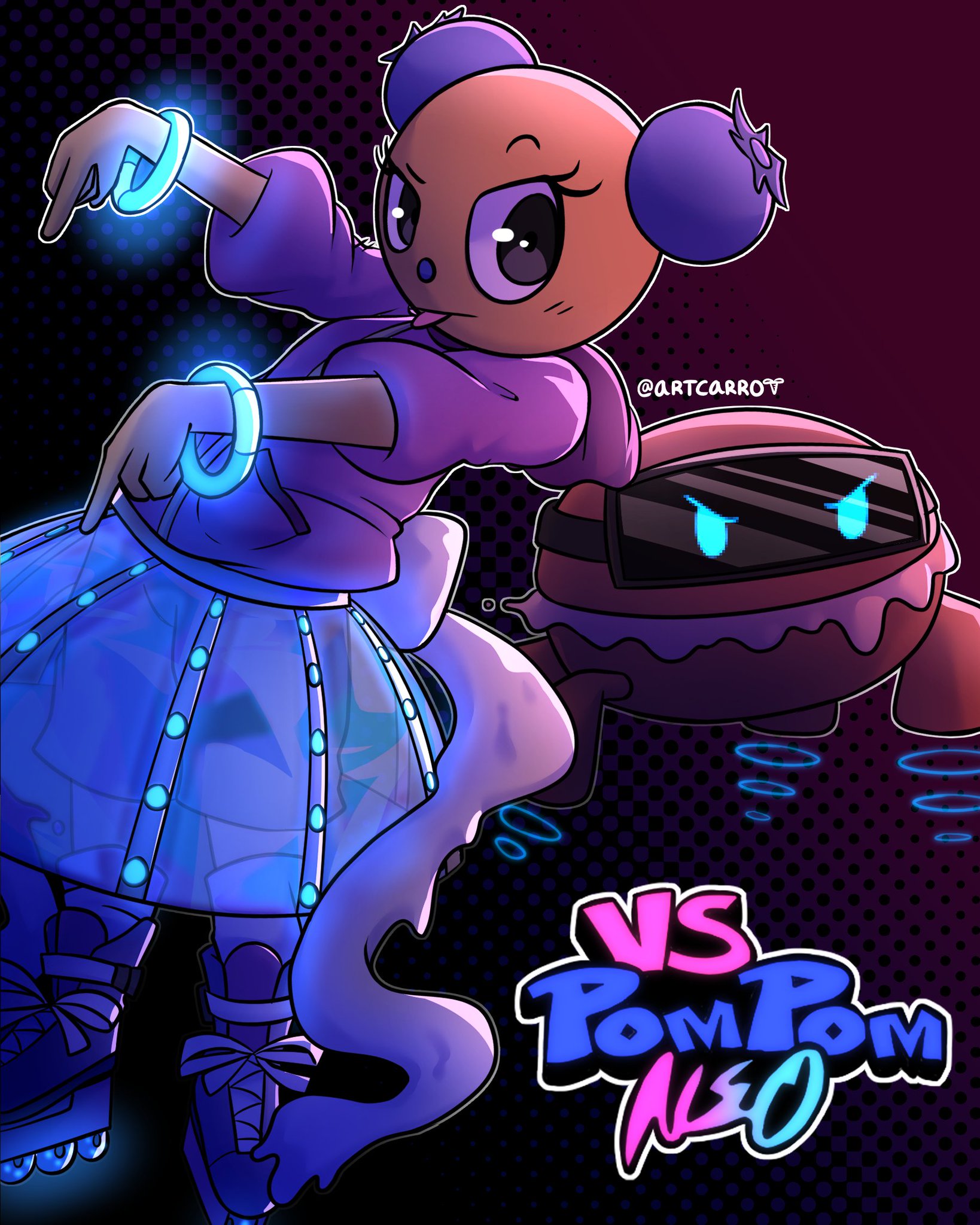 Carrot Lord Of Snails Made A Fanmade Neo Pompom Design Because I Like The Fnf Neo Style A Lot Fnfneo Fridaynightfunkinneo Funkinneo Timelapse Video T Co Nwfbkpwnci T Co T4lvnm4hjx Twitter