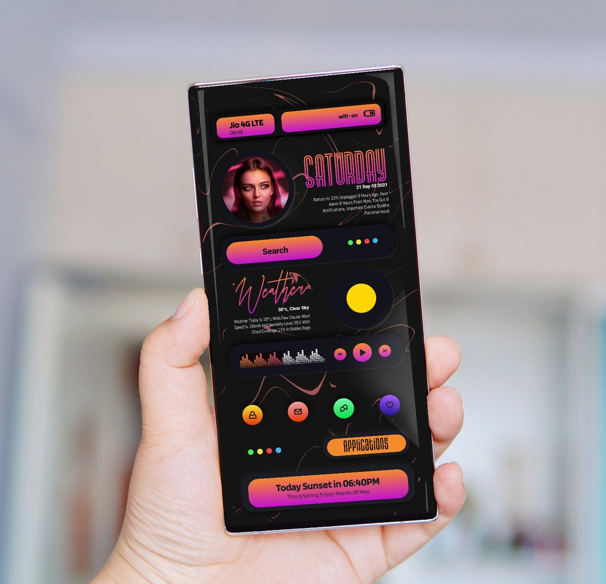 LOKESHCHAUHAN78's tweet photo. Neuon KWGT
* UPCOMING WIDGETS PREVIEW *
Total 91 Neumorphism Widgets
https://t.co/bwUIXryFQp
โ wall from Wallpin @21MaRcO12
โ All Widgets and icons fr #neuon #kwgt
โ tamplate @GalerVodgals @sry_nmblss
@Jeisonv62840567
please โค๏ธ retweet https://t.co/4aVFyGmnIw