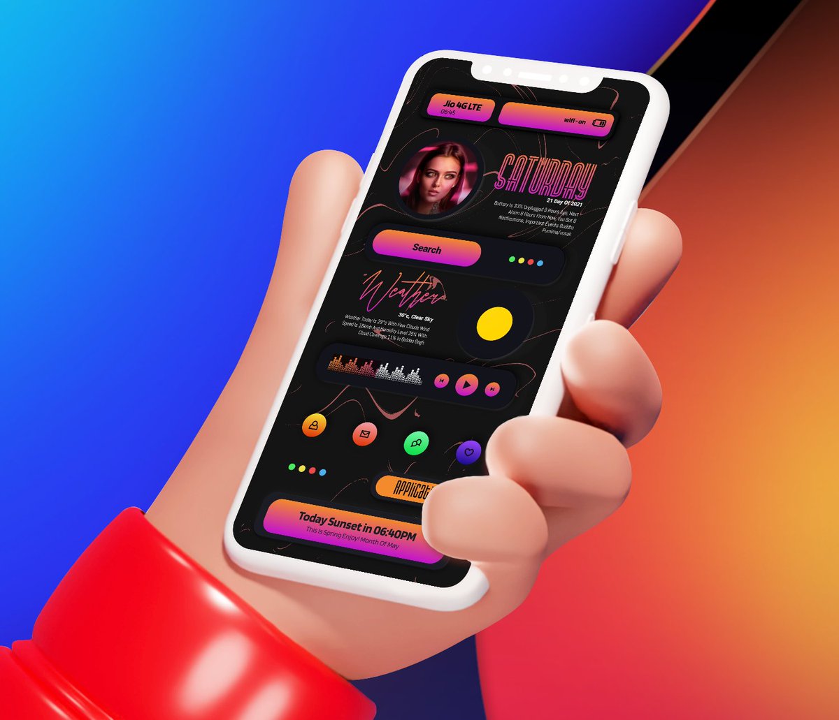 LOKESHCHAUHAN78's tweet photo. Neuon KWGT
* UPCOMING WIDGETS PREVIEW *
Total 91 Neumorphism Widgets
https://t.co/bwUIXryFQp
โ wall from Wallpin @21MaRcO12
โ All Widgets and icons fr #neuon #kwgt
โ tamplate @GalerVodgals @sry_nmblss
@Jeisonv62840567
please โค๏ธ retweet https://t.co/4aVFyGmnIw