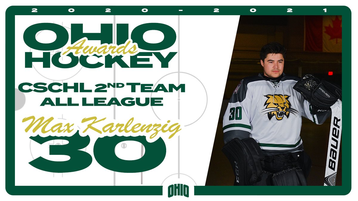 BobcatsHockey's tweet photo. There were four Bobcats thatmade it onto the @CSCHLHockey 2nd Team All League! #ItsOUrTime https://t.co/LSKRamiYyI