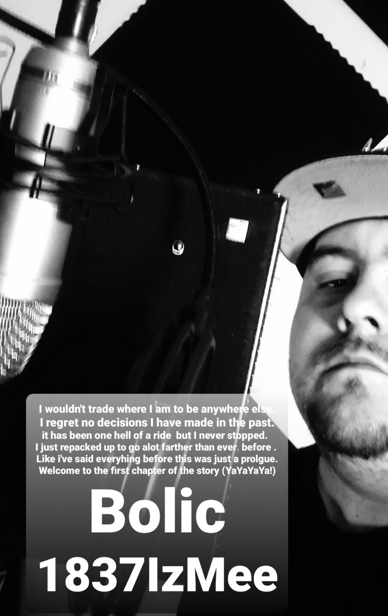 Bolic1837's tweet photo. Better than ever in every way! Rebuilt a foundation stronger than I ever have! Keep overlooking mee! Keep trying to sweep mee under the rug! This day forward I don't know nobody!!!! Remember that #Bolic #1837izmee
#rap #newchapter #newchapterinlife #motivation #motivationalquotes https://t.co/aI9WeTOWTz