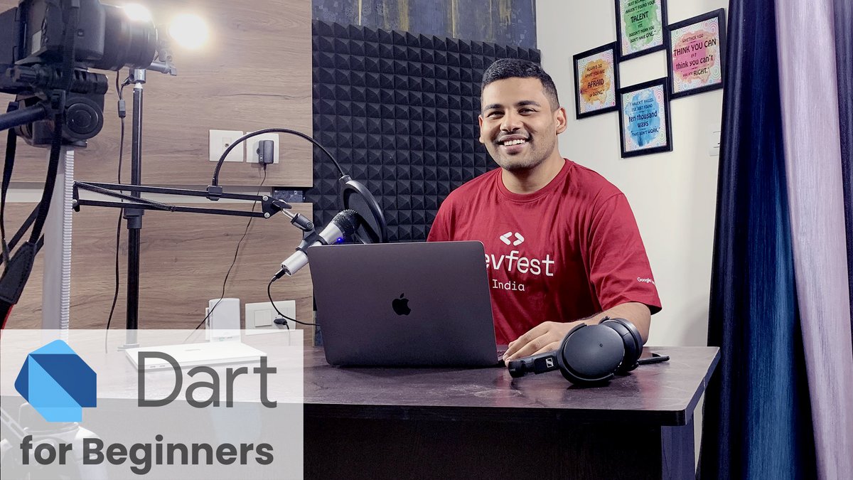 ProBelalKhan's tweet image. I've started another Absolutely FREE of COST course. This is about Dart Programming for Beginners.
Check the course here: bit.ly/2S8y0Pu
This course is the prerequisite, to learn flutter for Cross Platform Applications.
#SimplifiedCoding #Dart #Flutter