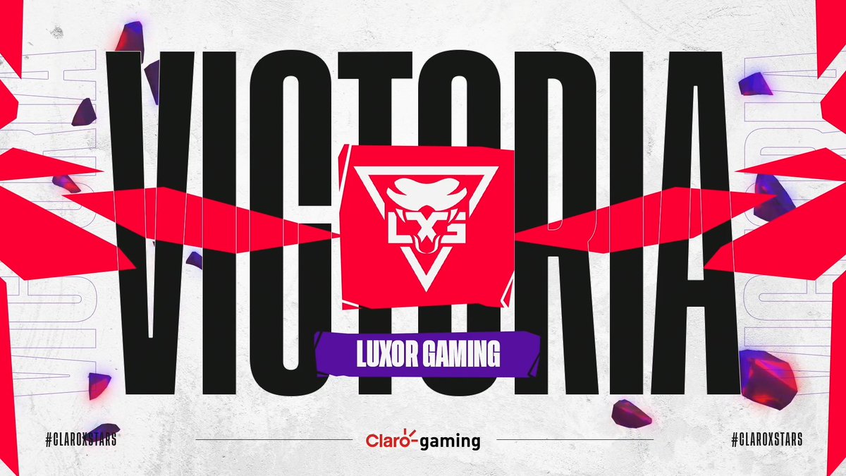 ¡VICTORIA CLARO GAMING! 🔥🔝

Sorpresa en la #ClaroGamingStarsLeague 🇵🇪🏆

<a href="/GamingLuxor/">LUXORgg</a> y un gran inicio. Juegazo de las cobras 💪
#ClaroxStars