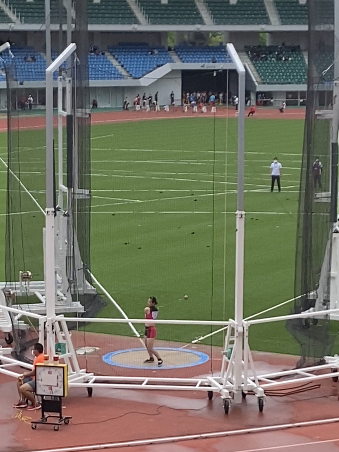 長崎国際大学短距離ブロック 5 21 5 23 長崎県陸上競技選手権大会 兼 国体予選 1日目 速報 女子ハンマー投げ決勝 4位 大久保穂乃佳 3 記録 36m94 お疲れ様でした T Co Sbinoke3do Twitter