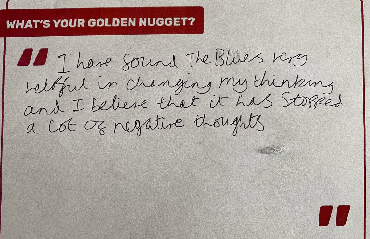 AFC_Wellbeing's tweet photo. Finishing off the week with some lovely golden nuggets from our @HanleyCastle groups. Absolutely brilliant to be back delivering The Blues Programme in schools! #mentalhealth #worcestershireblues #buildsoundminds https://t.co/LkG674nm64