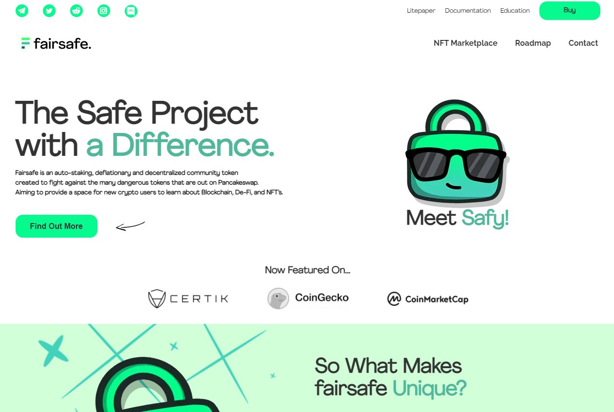Fairsafe PANCAKESWAP V1 on Twitter "Our new website is deployed now