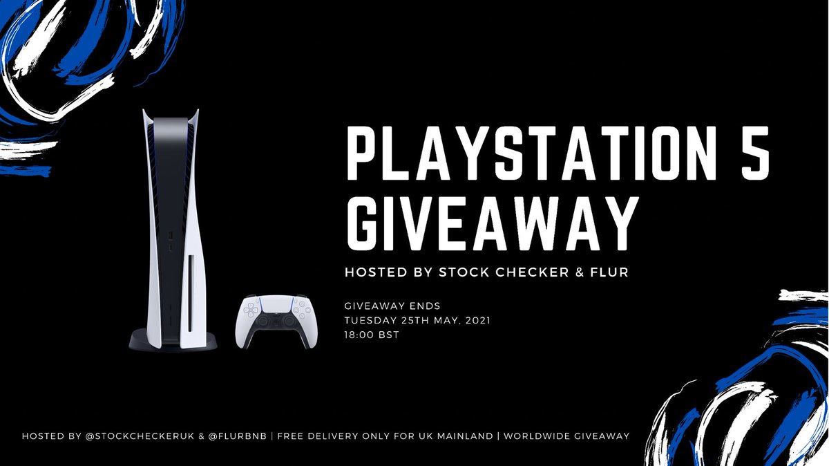 🎁 PlayStation 5 Giveaway @StockCheckerUK presents you the chance to win this #PS5, thanks to our sponsor @flurbnb! How to enter: - Retweet this tweet - Follow @FlurMoon Introducing you $FLUR. A new and emerging coin in the crypto market, achieving a $3M market cap in 24hrs.