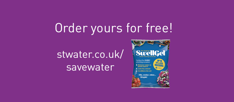 stwater's tweet photo. Day 5! This one’s for the gardeners out there that want to be a Water Saving Hero!🌻💧

We’ve got free swell gels to give away to keep your plants and veggies fed.

Be a water saving hero this summer! Order yours today: https://t.co/hDeVcq15LL

#WaterSavingWeek  @Waterwise https://t.co/CLfFDxLUdJ