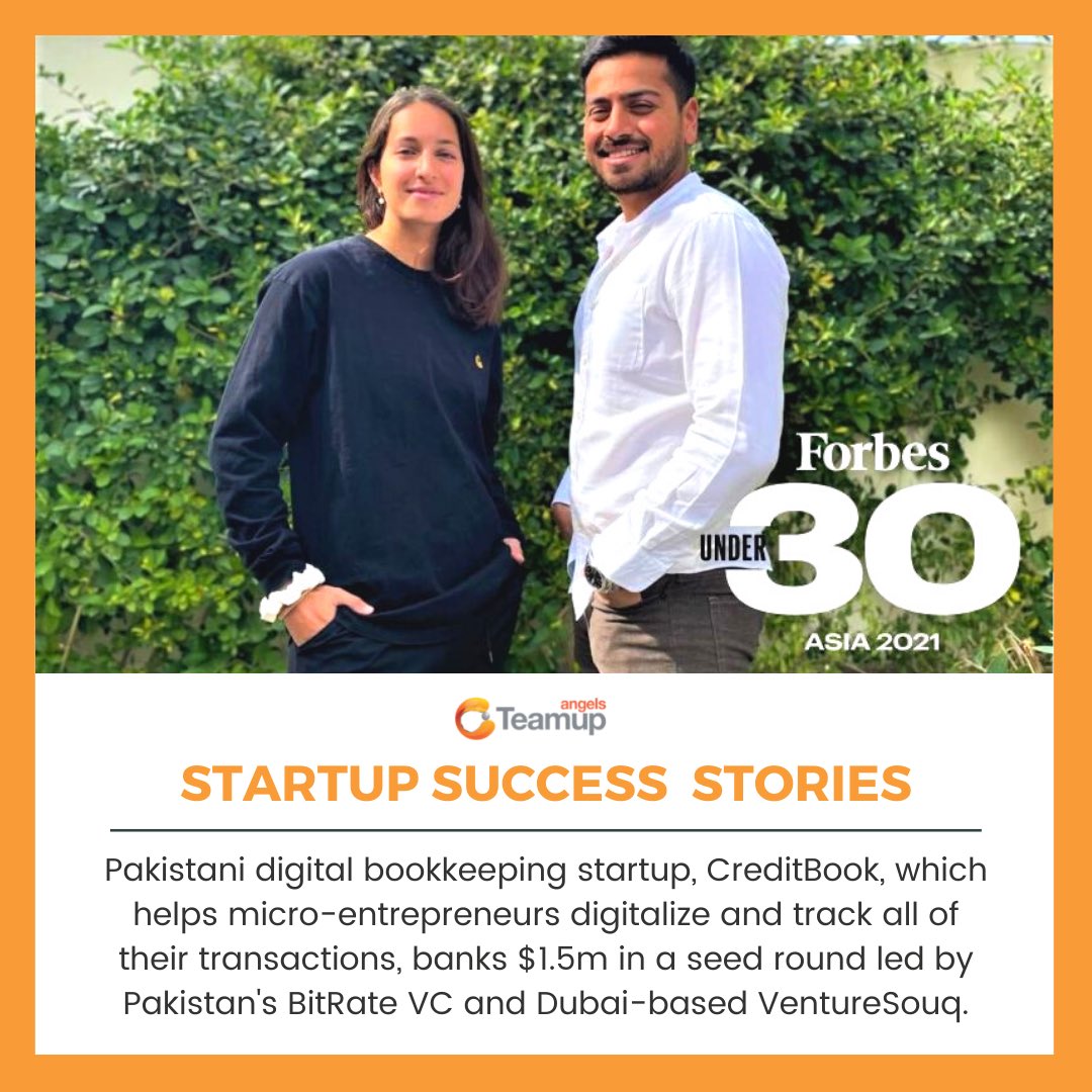 TeamupAngels's tweet photo. The Karachi-based company announced that it has raised US$1.5 million seed funding from international and local investors.

Register Now at: https://t.co/3kc2JFvW9j 

#creditbook #successstories #teamup #teamupangels #entrepreneurs #investors #angelinvestment #angelinvestors https://t.co/CyzVS7vGVm