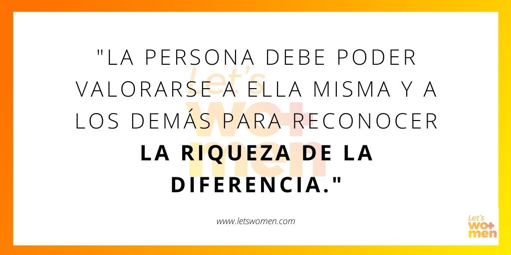 🤔#momentoreflexión
Para valorar a los demás primero hay que respetarse a uno mismo. Así es más fácil respetar las diferencias y crecer y enriquecerse mutuamente. Porque nuestras diferencias nos hacen personas únicas.

A ti, ¿qué diferencia te hace una persona única? 👀
