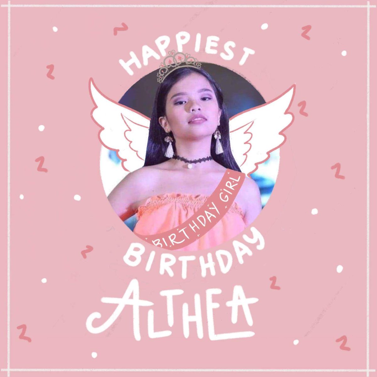11HUMSS1's tweet photo. To 11 HUMSS 1’s alluring, warm hearted and charming angel @altheia_rz, happiest birthday! Spend your day with a smile, bestie! #Supralicious https://t.co/cmPI6gMQqn