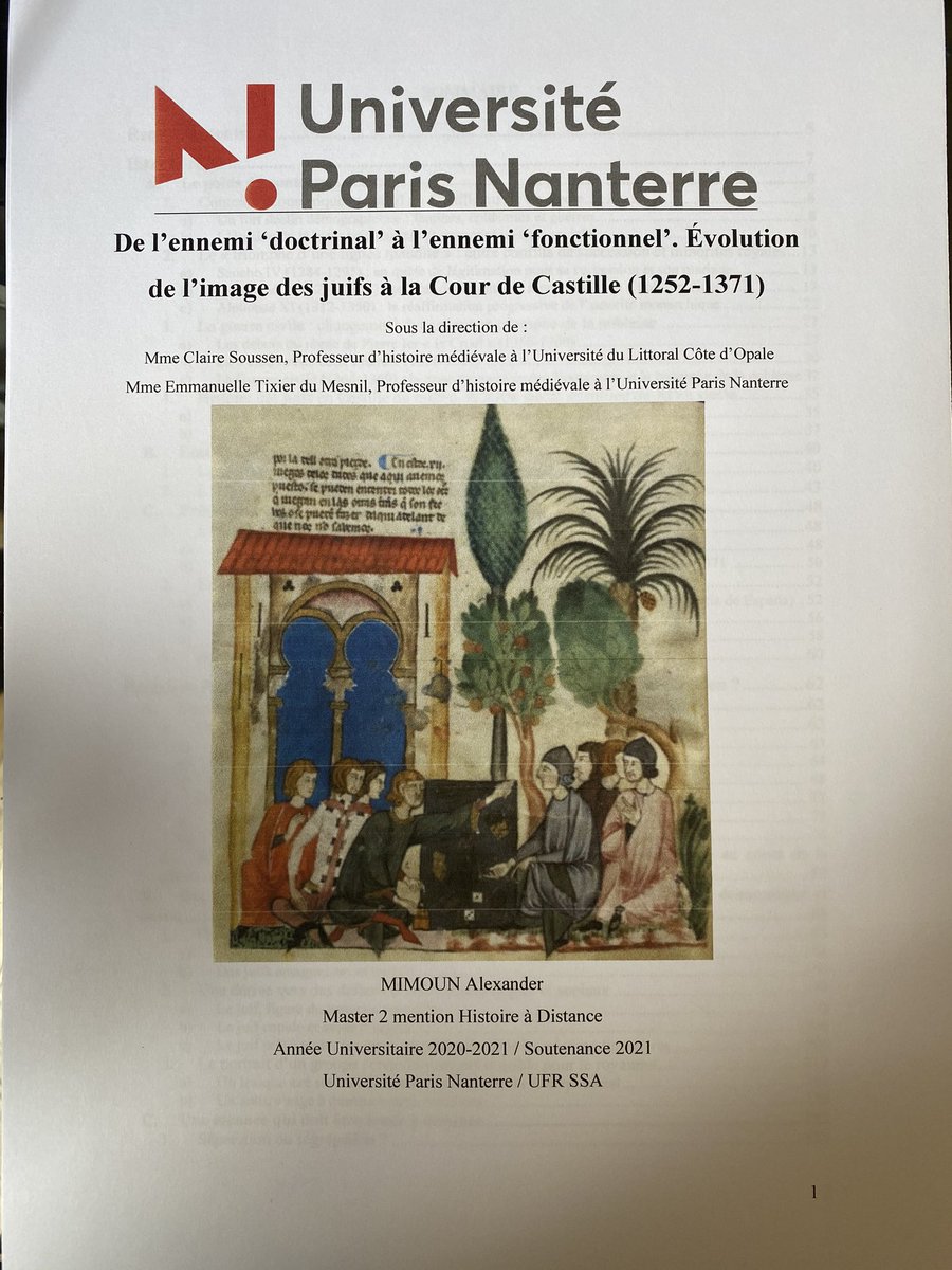 alecmimoun's tweet image. Mémoire soutenu et validé avec la note de 20/20 ! Le M2 est donc définitivement validé avec Mention TB. Pour ceux que cela interesse, le mémoire est disponible sur le lien : academia.edu/49001252/De_le…. Un thread avec les principales conclusions à suivre rapidement.