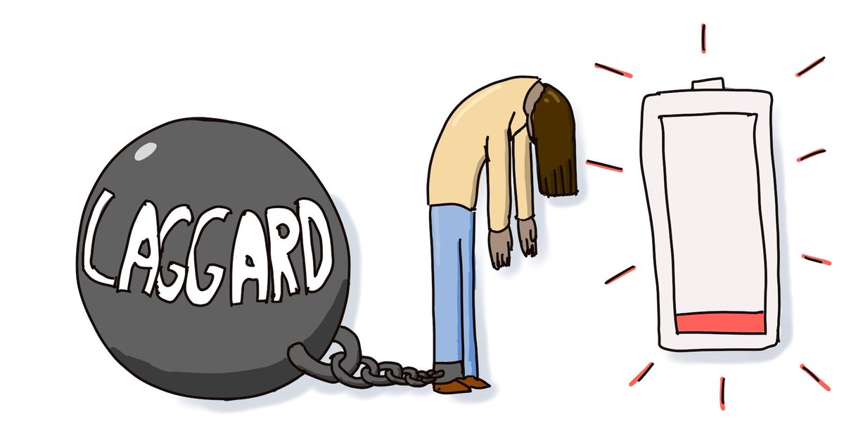 pbourgau's tweet image. Here are 5 tips to deal with laggards, sustain you, and make you spend your energy where it matters. &quot;5 technical agile coaching tips to fight exhaustion from laggards&quot; buff.ly/346KpGt #agile #technicalCoaching