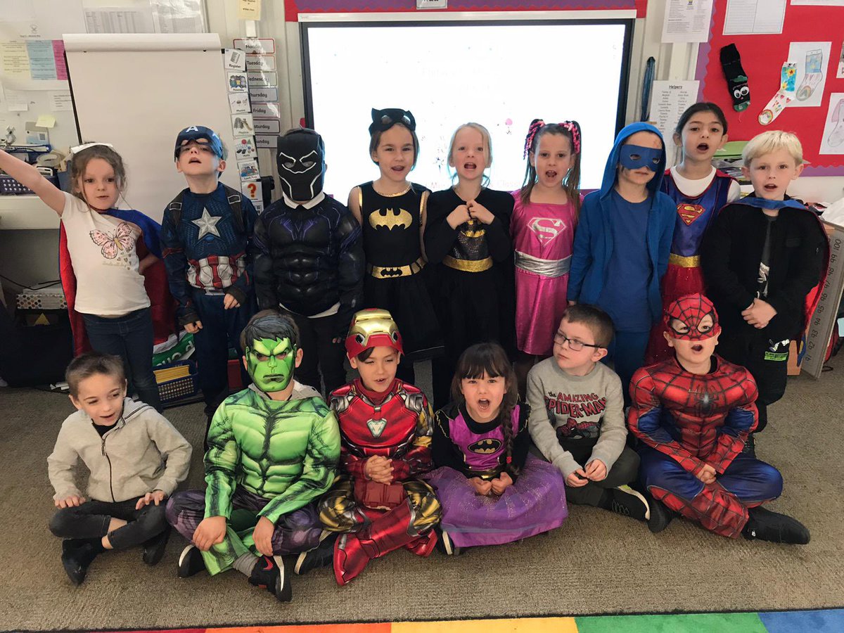 lordswoodpri's tweet photo. Our #challenge26 fun run superheroes @GST_Sport https://t.co/H1JkixqdUP