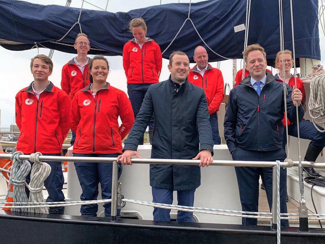 European Commissioner Virginijus Sinkevičius celebrated European Maritime Day 2021 onboard the Sea Ranger ship yesterday. As our ocean management model scales across Europe our mission remains effectively combining conservation impact and blue economy work #EMD2021 #EUGreenDeal