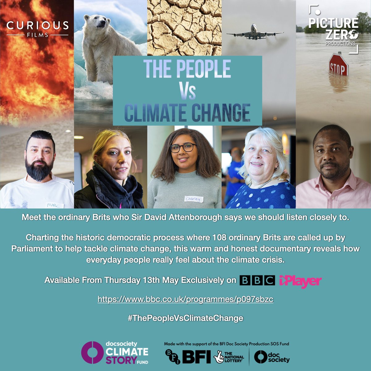 📺Want to watch an uplifting film about #climatechange that will make you laugh, cry & possibly change your life? #ThePeopleVSClimateChange is out on @BBCiPlayer 'The more people who see this, the better: It's so relateable' says @COP26 @topnigel #ClimateAssemblyUK #netzeroheroes