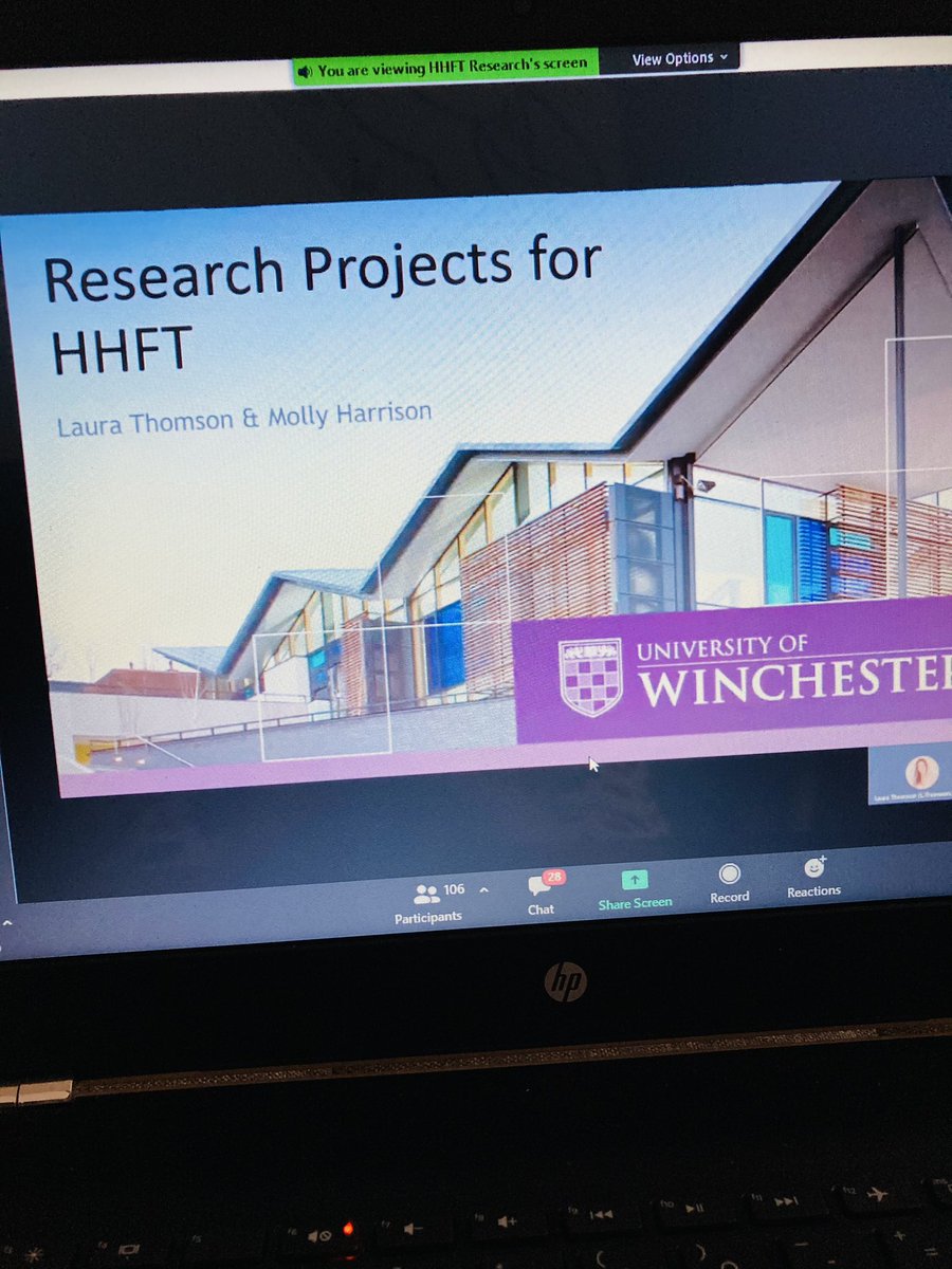 Laura Thomson (@laurathomson84) on Twitter photo Talking about my research project today in collaboration with Twyford Hyperacute Stroke Ward at Hampshire Hospitals Spotlight on Research... #HHFTSoR21 <a href="/UoW_Physio/">Uni of Winch Physio</a> @HHFTResearch <a href="/mollharrison0/">Molly Harrison</a> <a href="/TwyfordHHFT/">Twyford HASU</a> Talking about my research project today in collaboration with Twyford Hyperacute Stroke Ward at Hampshire Hospitals Spotlight on Research... #HHFTSoR21 <a href="/UoW_Physio/">Uni of Winch Physio</a> @HHFTResearch <a href="/mollharrison0/">Molly Harrison</a> <a href="/TwyfordHHFT/">Twyford HASU</a>
