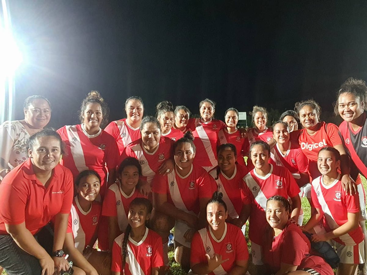 Lepeafc's tweet image. A win for our Prem Women's 💪 @SokaSamoa Women's National League.
Fulltime: LFC 13-0 Vaivase FC
Goalscorers: 
Francella Edward (4), Adenet Edward (5), Masina Tafea, Maupenei Asafo, Patricia Aoelua-Niko, Salema Samuelu.

#123VILLAGE #womeninfootball #matchone #nationalleague