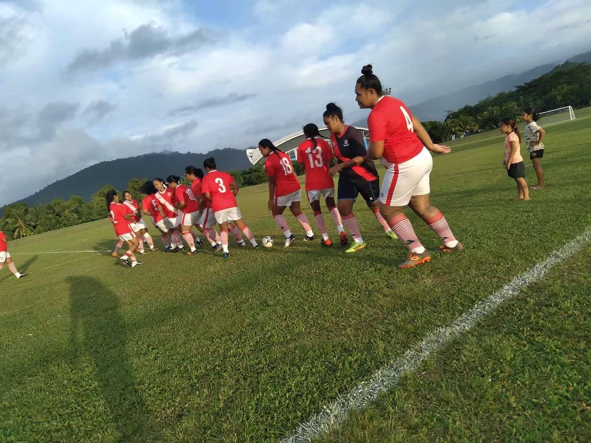 Lepeafc's tweet image. A win for our Prem Women's 💪 @SokaSamoa Women's National League.
Fulltime: LFC 13-0 Vaivase FC
Goalscorers: 
Francella Edward (4), Adenet Edward (5), Masina Tafea, Maupenei Asafo, Patricia Aoelua-Niko, Salema Samuelu.

#123VILLAGE #womeninfootball #matchone #nationalleague