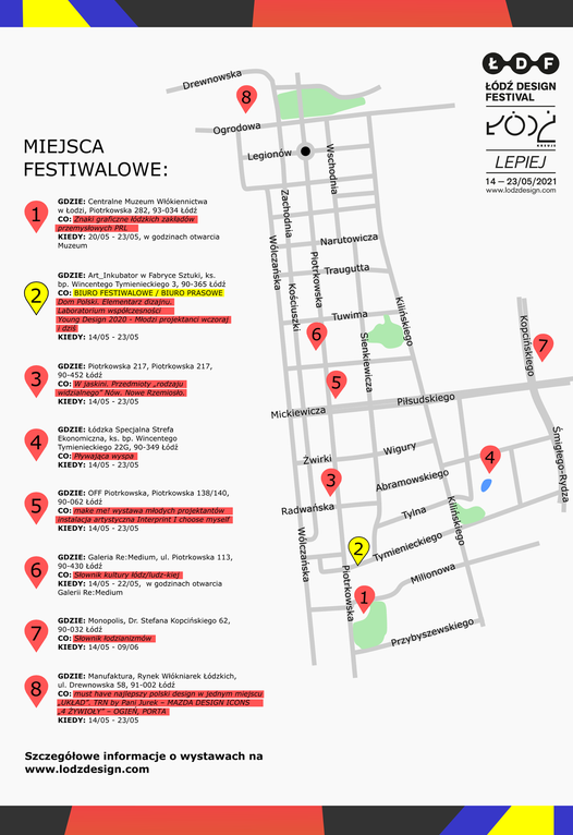 Wygląda na to, że w weekend będzie regularnie wychodziło słońce, dlatego oczywiście uprzejmie zachęcamy do odwiedzania naszych wystaw - jeszcze do niedzieli!😎
lodzdesign.com/ldf2021/program

#ldf2021 #ldf #lodzdesignfestival #lodzdesign #design #lodz #łódź #kochamłódź #kochamlodz