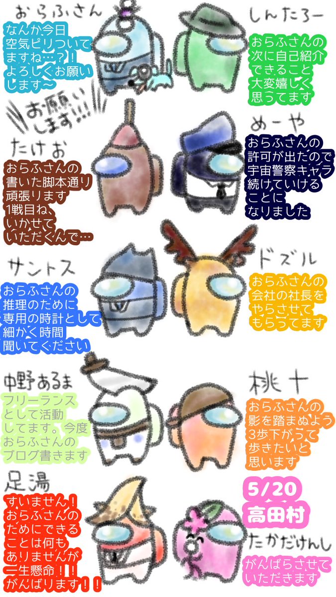 まゆげ ｱﾏﾝｸﾞｱｽ Mayuge Amongus さんのイラスト マンガ作品まとめ 9 件 Twoucan