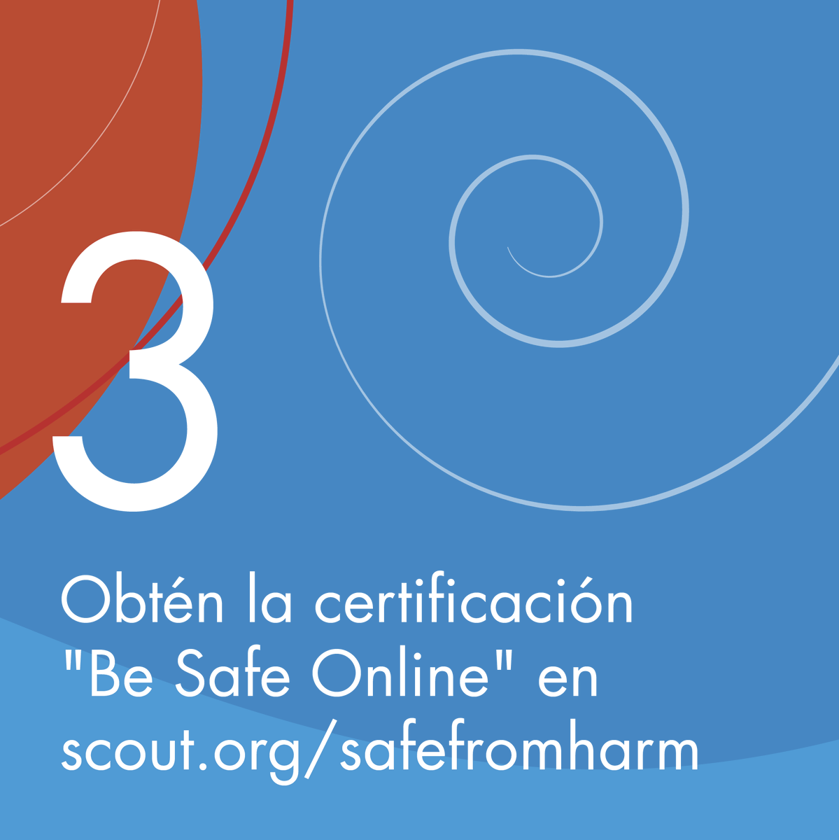 scoutsfee's tweet photo. ¡Tienes el poder para ayudar a mantener a los #scouts seguros! 💪 Aquí hay 3️⃣ formas en las que puedes ayudar. Cuéntanos, ¿qué más puedes hacer para contribuir a la seguridad en el escultismo? ⤵️ @worldscouting #safescouts https://t.co/sS3tRMBy0U