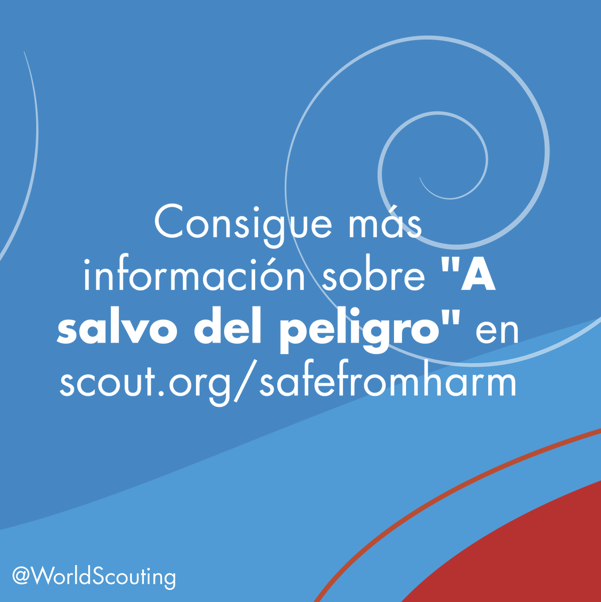 scoutsfee's tweet photo. ¡Tienes el poder para ayudar a mantener a los #scouts seguros! 💪 Aquí hay 3️⃣ formas en las que puedes ayudar. Cuéntanos, ¿qué más puedes hacer para contribuir a la seguridad en el escultismo? ⤵️ @worldscouting #safescouts https://t.co/sS3tRMBy0U