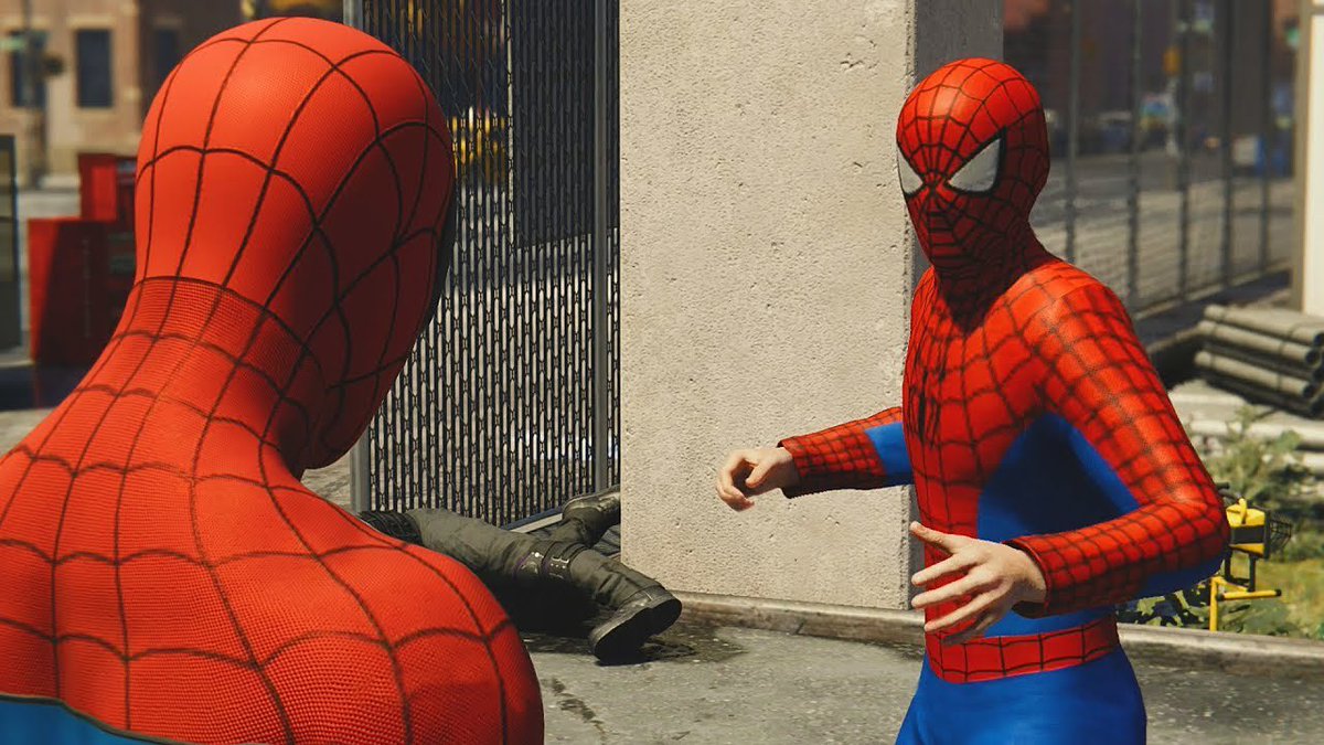 EvanFilarca's tweet photo. A Spider-Verse movie where the Spider-Man imposters are the main characters >>>>>> https://t.co/UYBUgsl3Bi