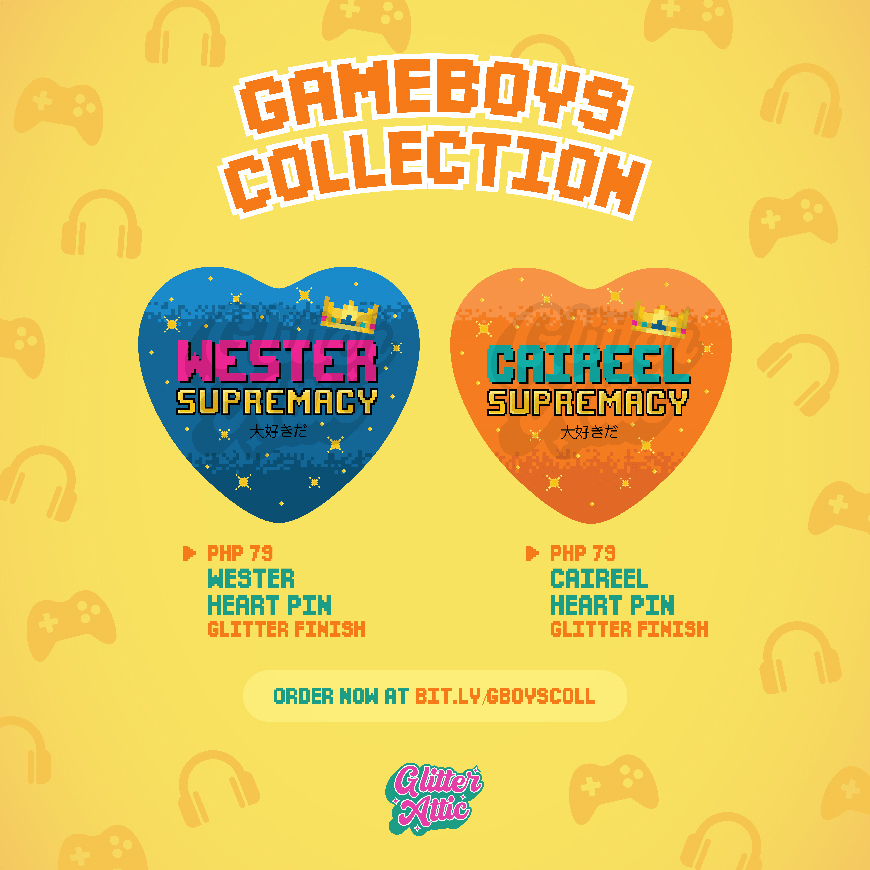 glitterattic's tweet photo. 🇵🇭 [ LFB WTS ] Pre-Order

『 𝐠𝐛𝐨𝐲𝐬 𝐜𝐨𝐥𝐥𝐞𝐜𝐭𝐢𝐨𝐧 』

in celebration of our favorite PH BL series #WorldGameboysDay ♡

🎮 P79-P499 + sf
🎮 DOO: 06/11/21
🎮 DOP: 06/14/21

🎮 order here: https://t.co/wXfeat8bge

🕹 giveaway + more pics in the thread! https://t.co/Yp9I1vXABH