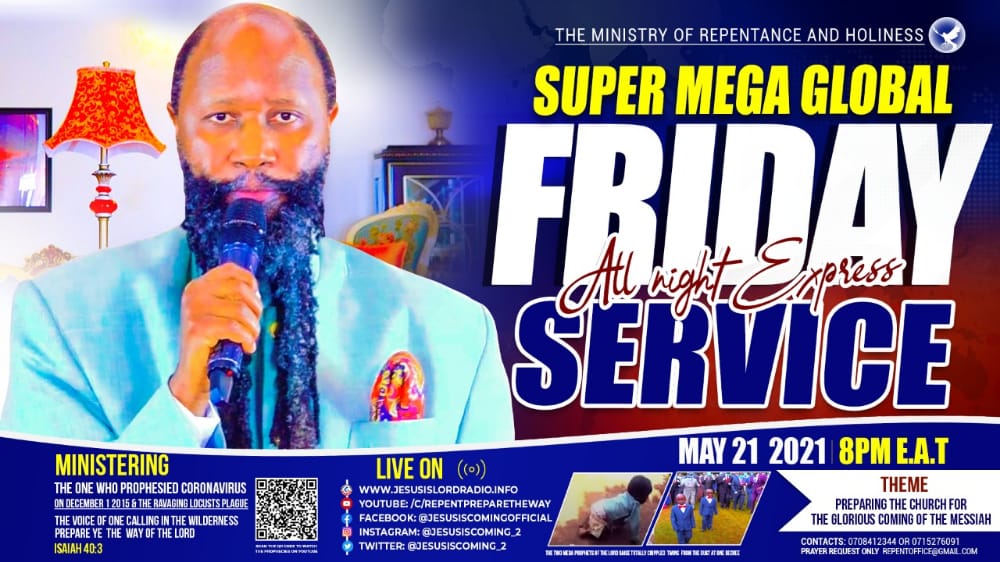 ewinsK3's tweet photo. THE MINISTRY OF REPENTANCE AND HOLINESS Welcomes You All to Our SUPER MEGA GLOBAL FRIDAY ALL NIGHT EXPRESS Service.🙏 https://t.co/WWPuUnSmUb