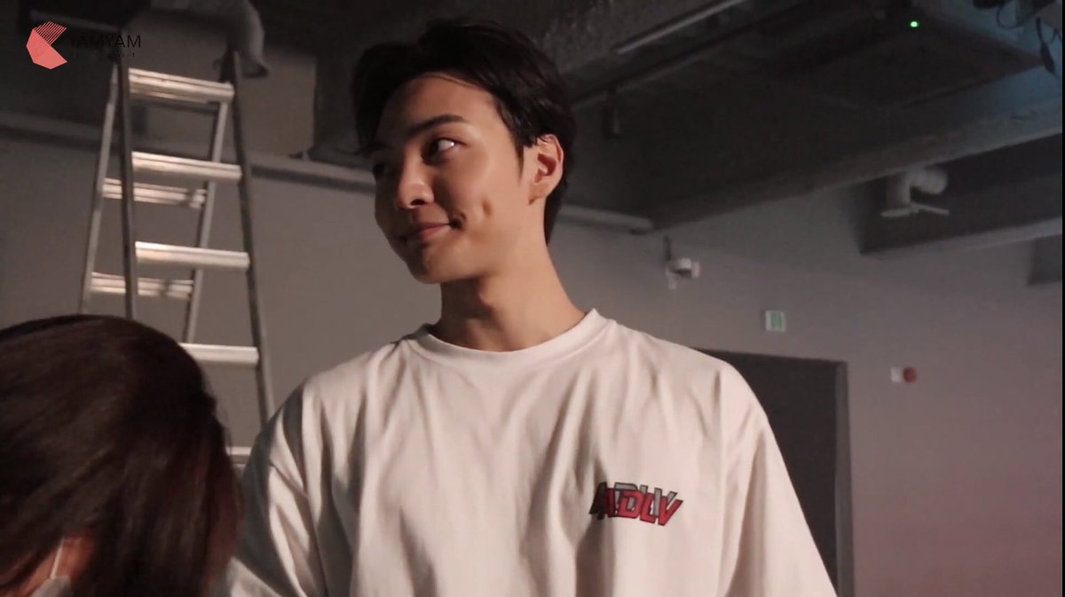 sephodeul's tweet image. Boyfriend Kim Minjae are the 'nothing' when ppl ask me why i am smiling