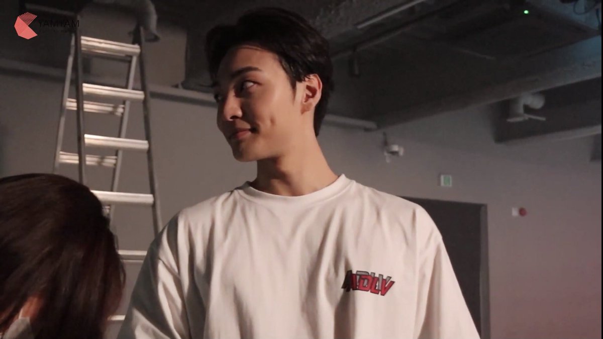 sephodeul's tweet image. Boyfriend Kim Minjae are the 'nothing' when ppl ask me why i am smiling